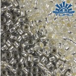Zdjęcie - Koraliki TOHO Round 6/0 Silver-Lined Crystal